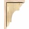 Ekena Millwork New Brighton Rough Sawn Corbel w/Backplate, Douglas Fir, 8"W x 10"D x 14"H COR08X10X14NEB01RDF - alternate 2